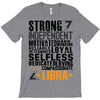 Strong Independent Motivated Libra T-Shirt