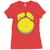 homer Ladies Fitted T-Shirt