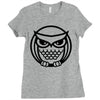 owl Ladies Fitted T-Shirt