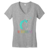 be different Women's V-Neck T-Shirt