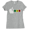 apple mac man Ladies Fitted T-Shirt