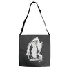 rage panda Adjustable Strap Totes
