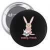 making friends Pin-back button