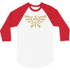 henna hylian symbol 3/4 Sleeve Shirt
