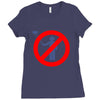 no selfie sticks girls Ladies Fitted T-Shirt