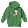 Cute Baby Painter's Mom Love Youth Hoodie