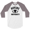 bovine university 3/4 Sleeve Shirt