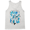 blue vectorfunk Tank Top