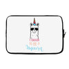 i choose to be a unicorn Laptop sleeve
