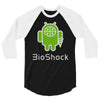 android bioshock 3/4 Sleeve Shirt