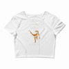 velociraptor Crop Top