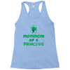 mother's day mommom of a princess Racerback Tank