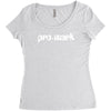 pro mark new Women's Triblend Scoop T-shirt