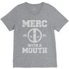 merc with a mouth V-Neck Tee