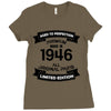 Premium Vintage 1946 Ladies Fitted T-Shirt