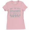only the best husbands get promoted to daddy Ladies Fitted T-Shirt