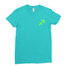 sagittarius pocket Ladies Fitted T-Shirt