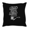 beer doesn't ask silly questions Throw Pillow