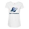 lets bounce Maternity Scoop Neck T-shirt