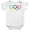 olympic rings Baby Onesie