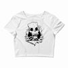 bart skull Crop Top