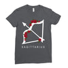 sagittarius rose Ladies Fitted T-Shirt