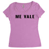 me vale Women's Triblend Scoop T-shirt