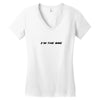 i'm the one Women's V-Neck T-Shirt