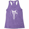 tuxedo wedding marriage prom holiday fancy dress cool geek nerd Racerback Tank