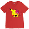 pikachu zombie V-Neck Tee
