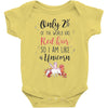 red head unicorn Baby Bodysuit