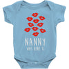 nanny was here Baby Onesie