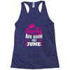 Queens Are Born in June Racerback Tank