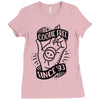 cootie shot (black) Ladies Fitted T-Shirt