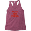 vote for pedro ringer t shirt napoleon dynamite ninja skills Racerback Tank