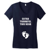 Extra Thankful This Year Women's V-Neck T-Shirt