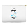 Our First Father's Day! Baby Boy Accessory Pouches