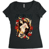 anarchy angel Women's Triblend Scoop T-shirt