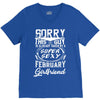 This Guy Is Taken By A Super Sexy February Girlfriend V-Neck Tee