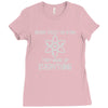 never trust an atom Ladies Fitted T-Shirt