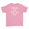 low carb day don't talk to me Youth Tee