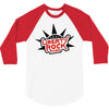 liberty rock radio 3/4 Sleeve Shirt