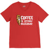 otter coffee V-Neck Tee
