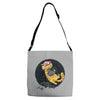 rebel cattack Adjustable Strap Totes