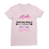 cool mama saurus Ladies Fitted T-Shirt