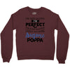 awesome poppa Crewneck Sweatshirt