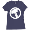 thor logo avengers marvel Ladies Fitted T-Shirt