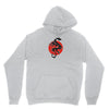 sun dragon with pearl   black red white Youth Hoodie