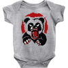 angry panda Baby Bodysuit