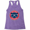 try not to suck Racerback Tank